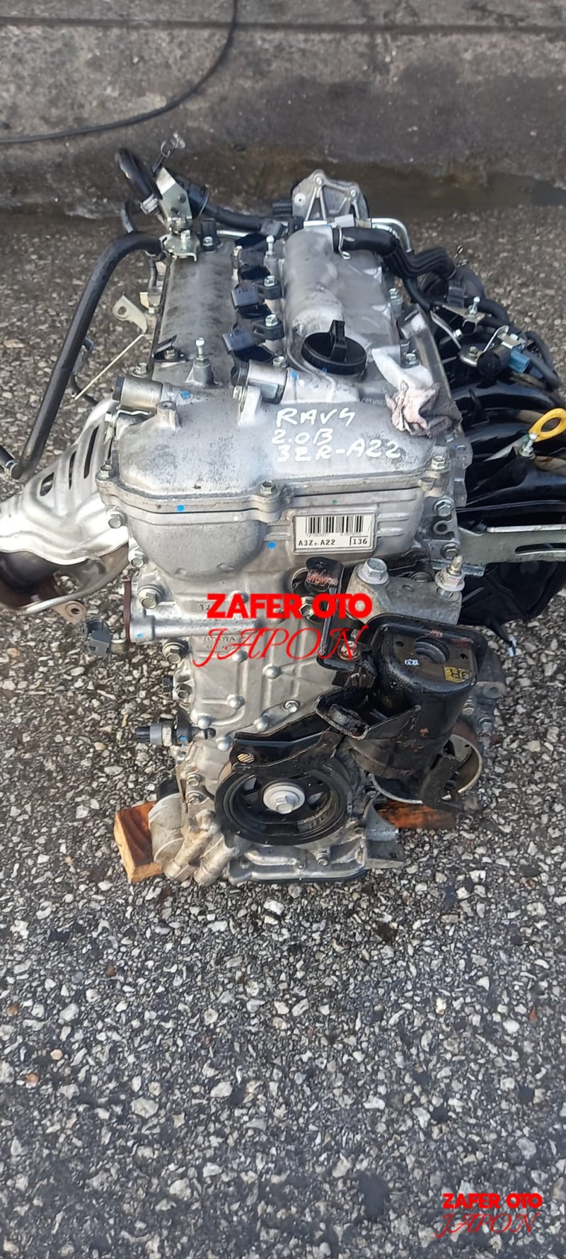 TOYOTA - AVENSİS / 3ZR 2.0 KOMPLE MOTOR